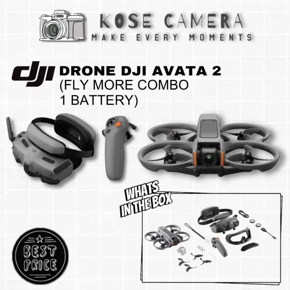 DJI Avata 2 Fly More Combo (Single Battery)