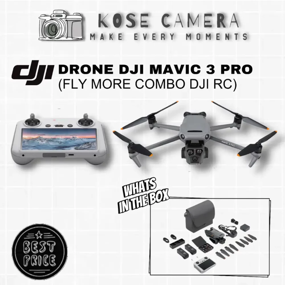 DJI Mavic 3 Pro Fly More Combo (DJI RC)