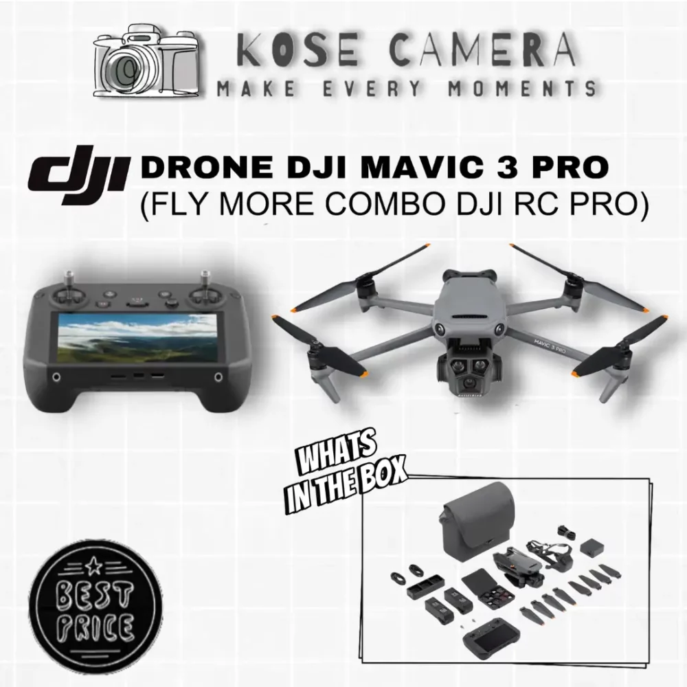 DJI Mavic 3 Pro Fly More Combo (DJI RC PRO)