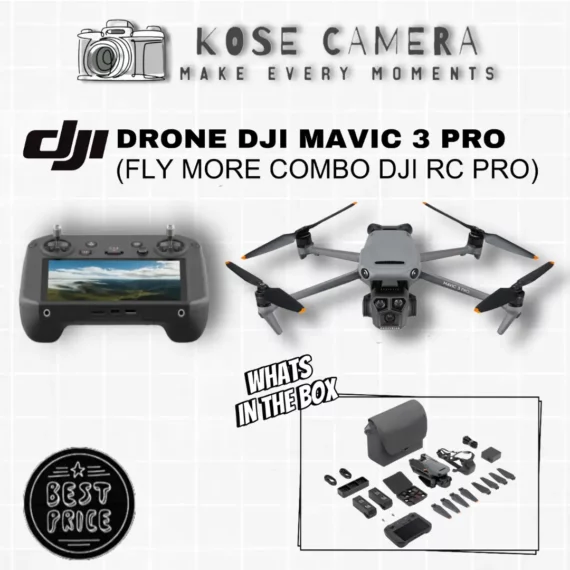 DJI Mavic 3 Pro Fly More Combo (DJI RC PRO)