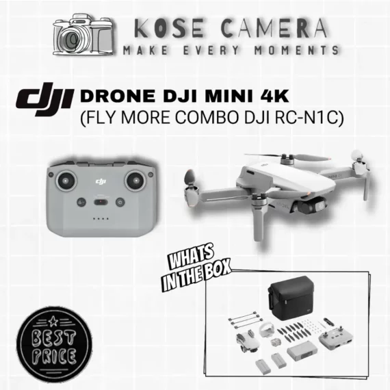 DJI Mini 4K Fly More Combo (DJI RC-N1C)