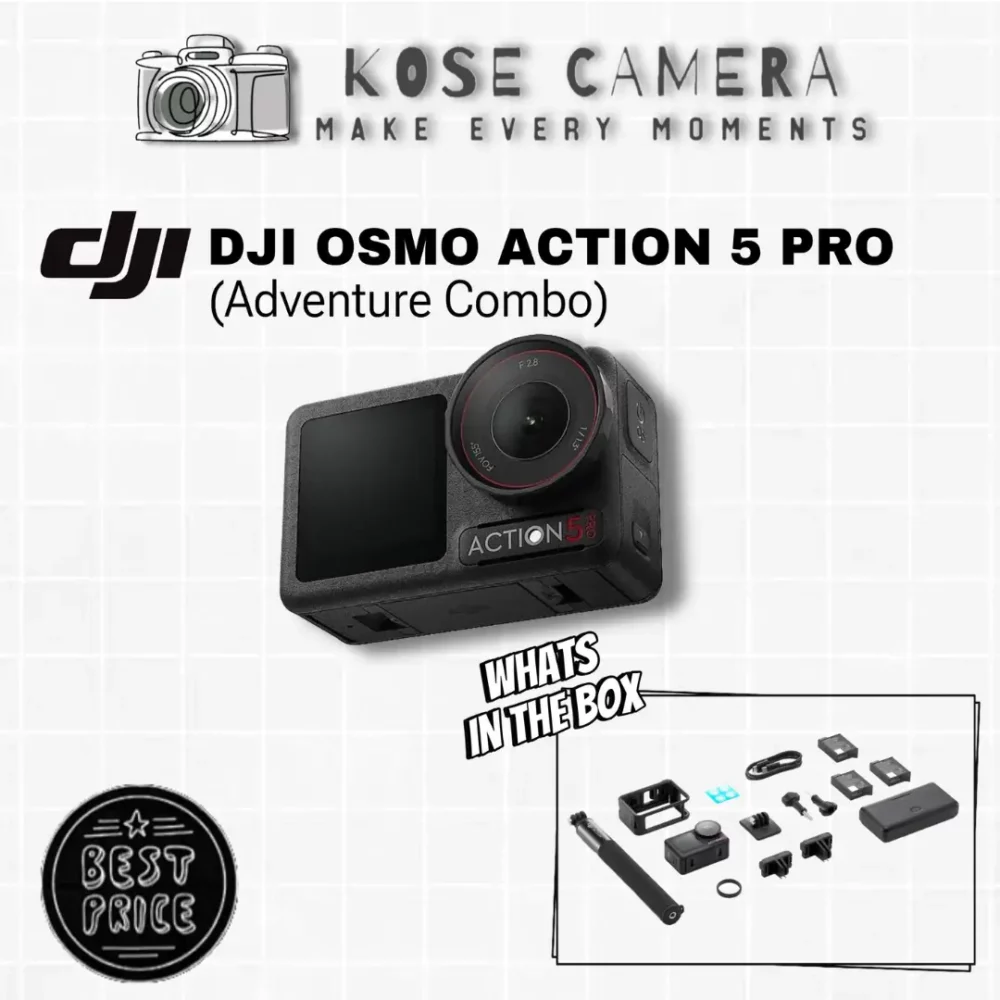 DJI Osmo Action 5 Pro Adventure Combo