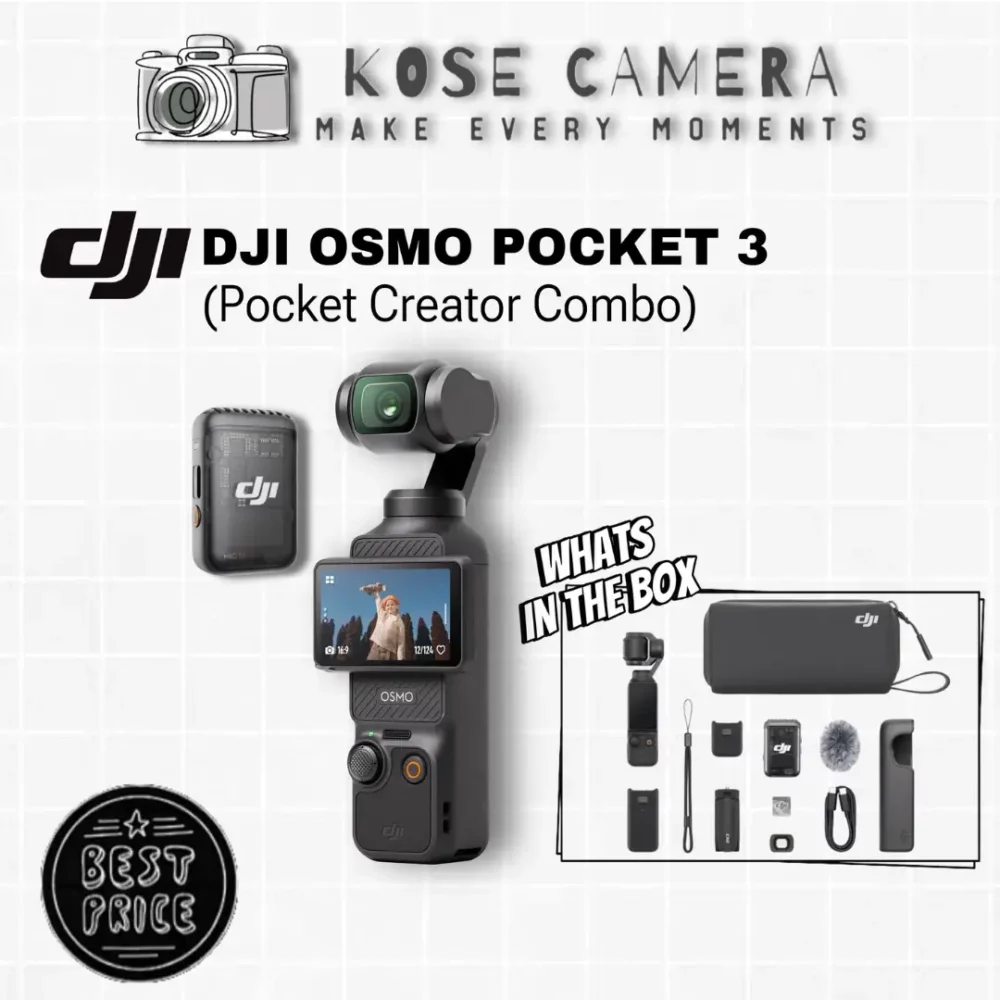 DJI Osmo Pocket 3 Creator Combo