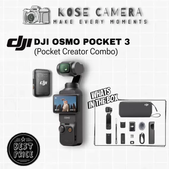 DJI Osmo Pocket 3 Creator Combo