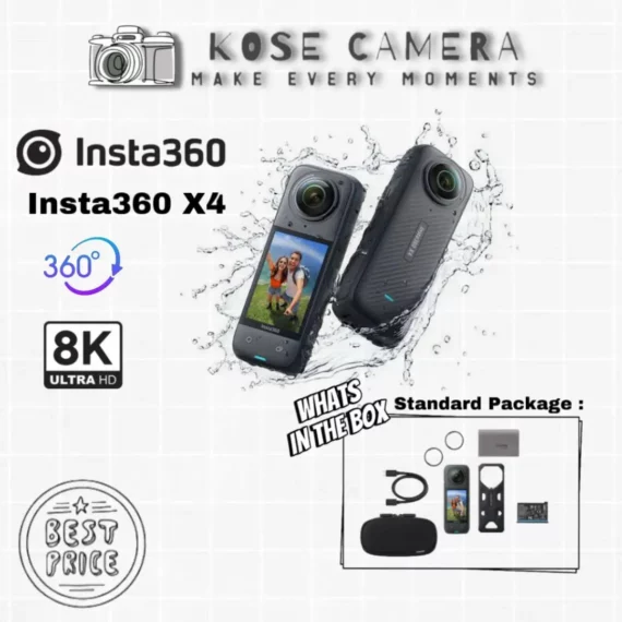 INSTA360 X4 8K 360°
